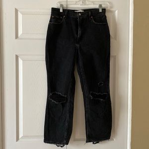 NWOT Abercrombie Black Jeans